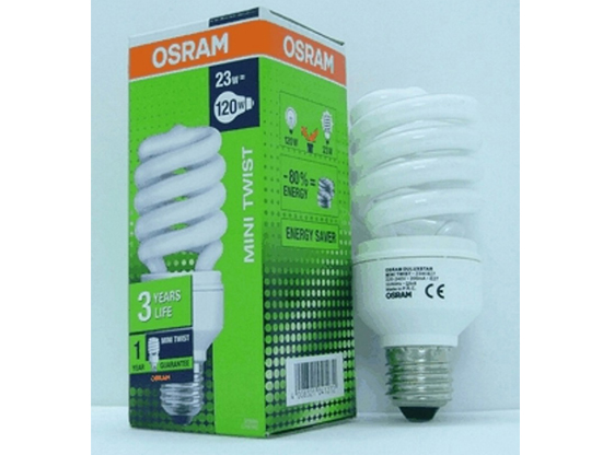 Bóng Compact xoắn Osram 13W E27